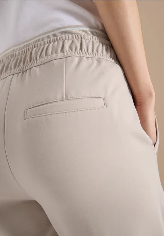 Cecil Tracey slim leg trousers in a casual fit 380806