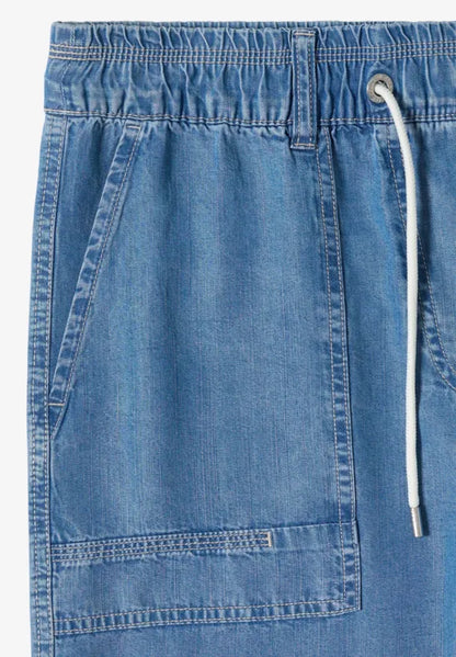 Cecil High Waist Tencel Trousers 26" leg length