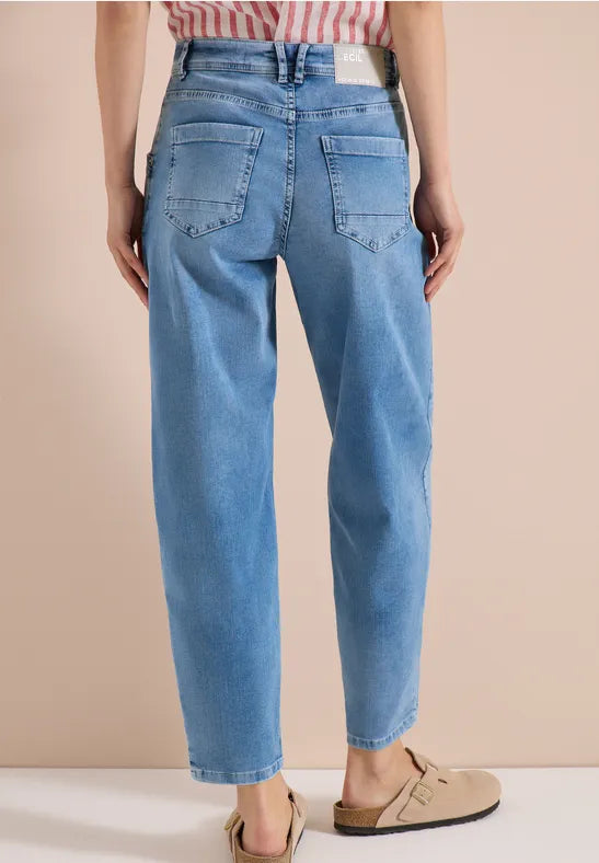 Cecil Scarlett High waist barrel leg jeans 380962