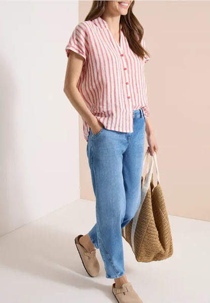 Cecil Scarlett High waist barrel leg jeans 380962