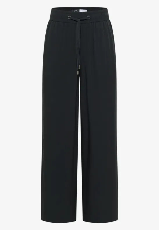 Cecil High waist wide leg trousers in Palm Breeze Green  380987