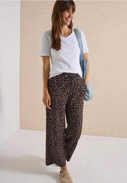 Cecil Silk Touch Jersey Trousers in 30" Leg 381392