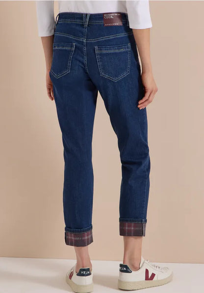 Cecil Straight Jeans with optional Turn up detail 30" leg381478