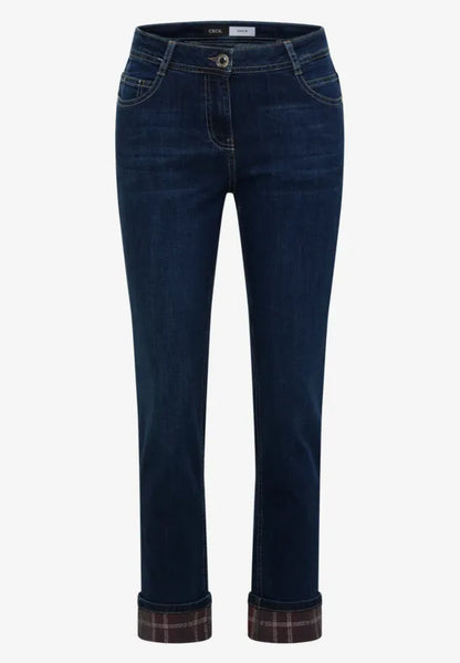 Cecil Straight Jeans with optional Turn up detail 30" leg381478