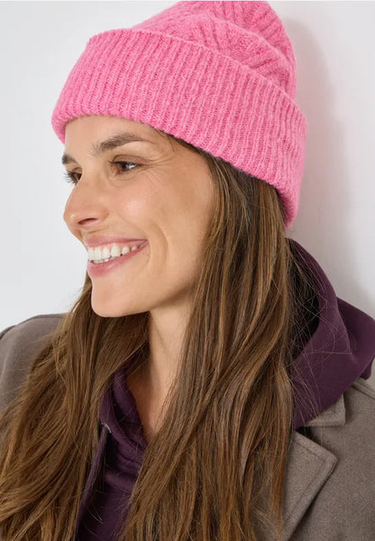 Cecil cable knit hat in Blossom or Beige 572941
