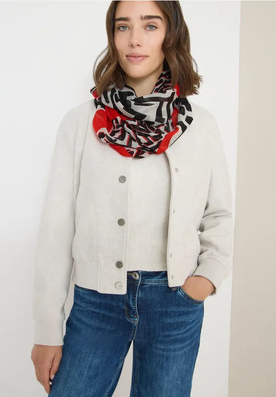 Cecil Print Loop Scarf 572978