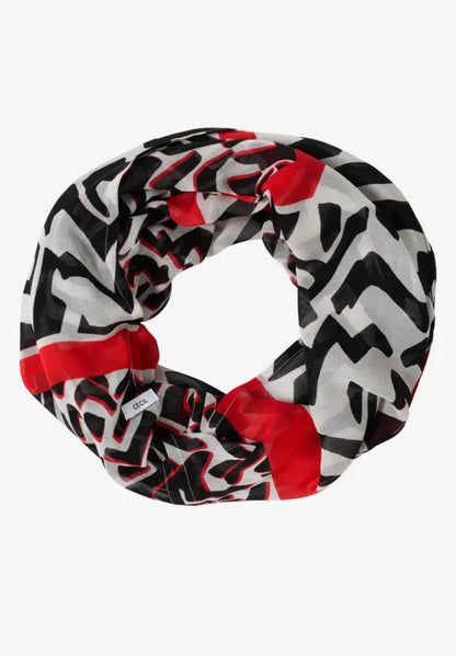 Cecil Print Loop Scarf 572978