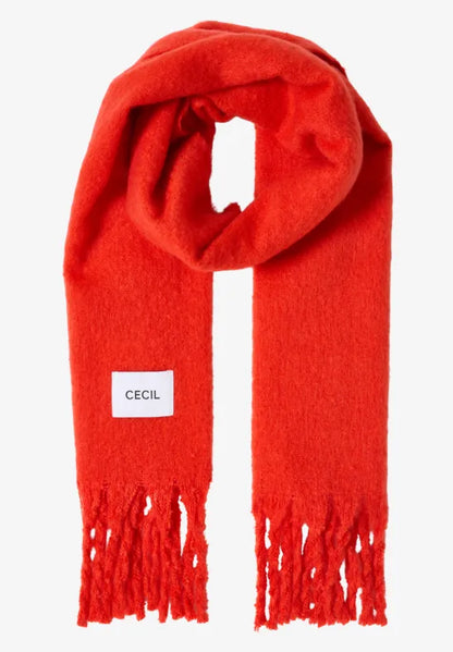 Cecil Big Cosy Scarf with fringes 572983