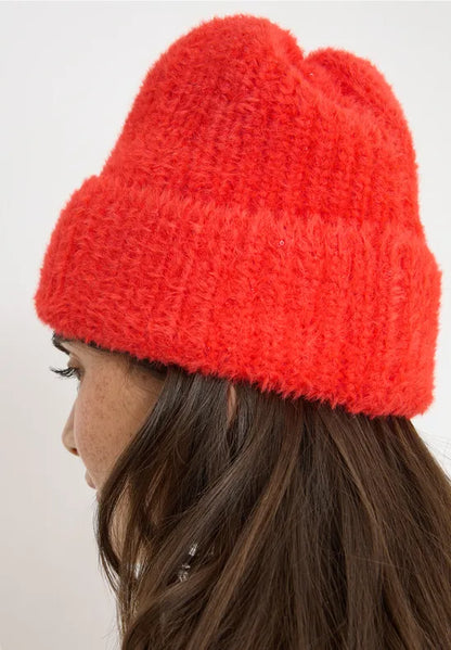 Cecil Cozy Knit hat with Lurex. 572985