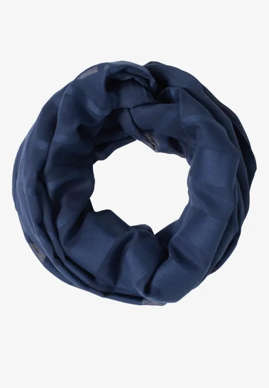 Cecil solid loop scarf in pink or navy 573084
