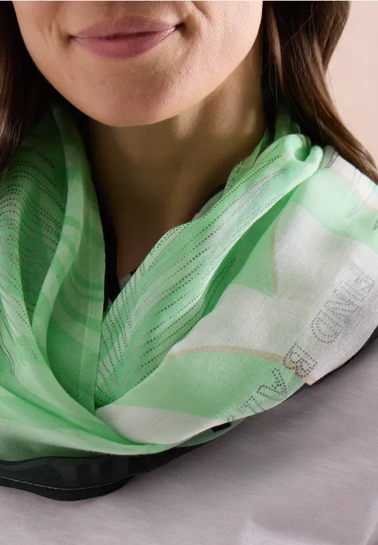 Cecil Loop scarf with fine foil details 573132