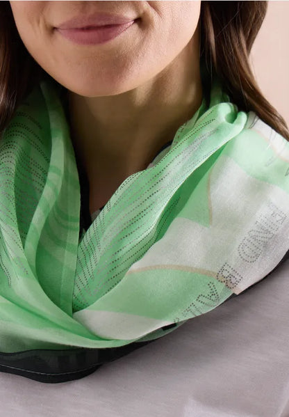 Cecil Loop scarf with fine foil details 573132