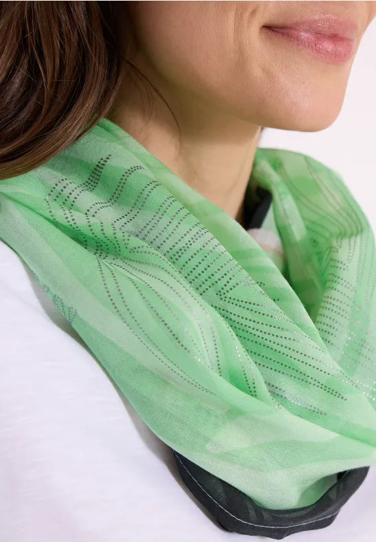 Cecil Loop scarf with fine foil details 573132