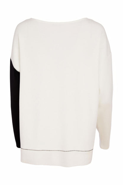 Naya Contrast sleeve sweatshirt Nas26228