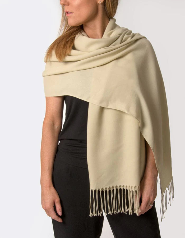 Cashmere blend Pashmina Wrap . All colours