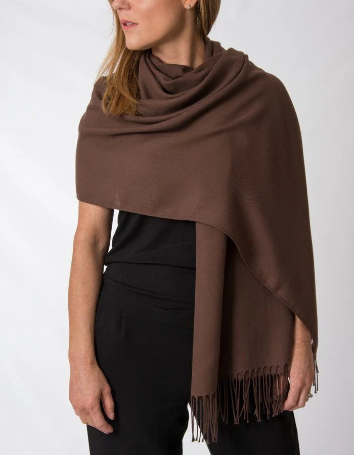 Cashmere blend Pashmina Wrap . All colours