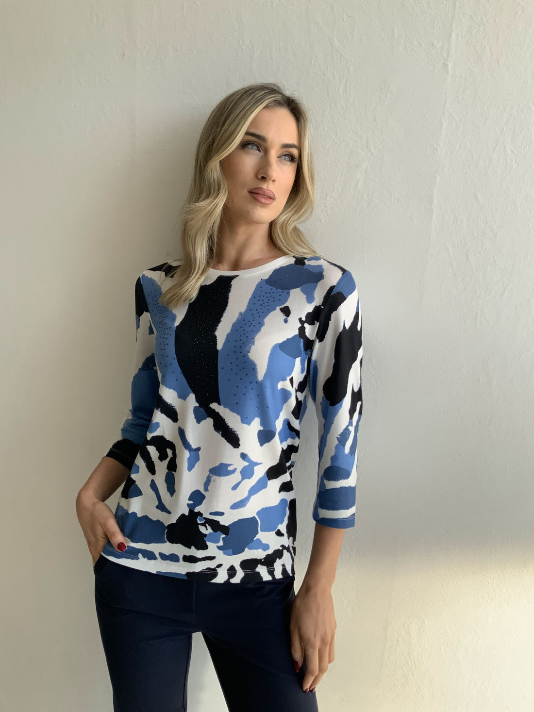 Libra Summer Jumper with 3/4 sleeve Lt1909