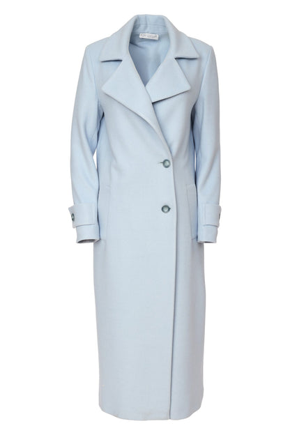 Kate Cooper Wool Mix Coat with Sleeve Tabs Kcaw26103