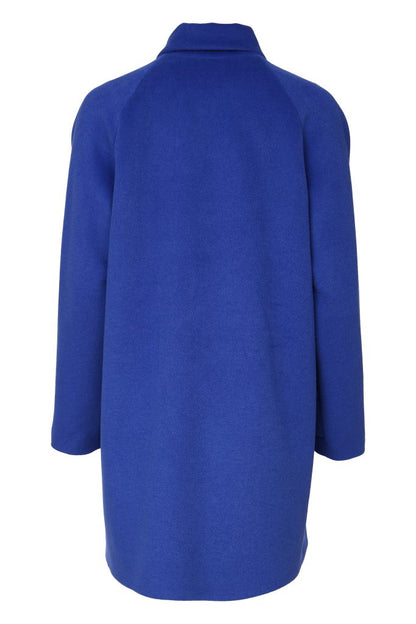 Kate Cooper Single Button Coat With Flap Pocket And Tab Sleeve Kcaw26125