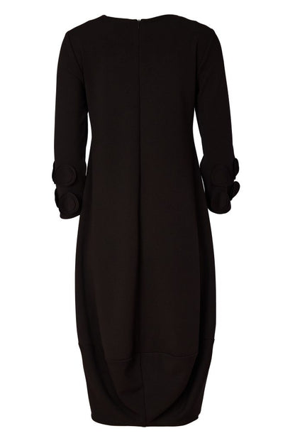 Kate Cooper Baloon Shape Dress With Scallop Detail On Sleeve Kcaw26136