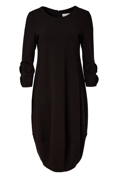 Kate Cooper Baloon Shape Dress With Scallop Detail On Sleeve Kcaw26136