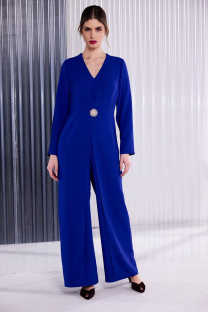 Kate Cooper Jumpsuit with Clasp at front closing Kcaw26138