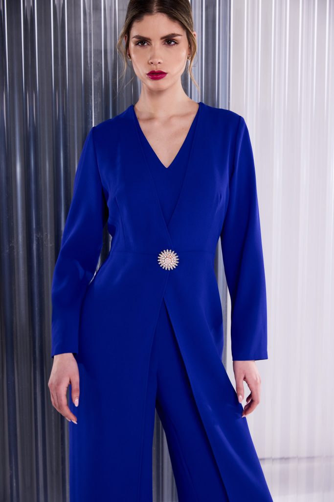 Kate Cooper Jumpsuit with Clasp at front closing Kcaw26138