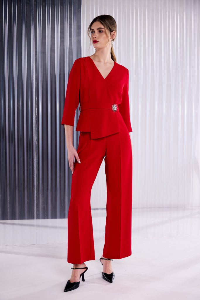 Kate Cooper Jumpsuit With Wrap Detail At Front Kcaw26139