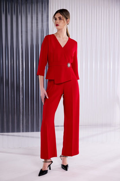 Kate Cooper Jumpsuit With Wrap Detail At Front Kcaw26139