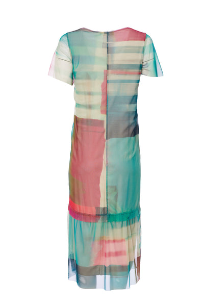 Kate Cooper Technicolour mesh dress Kcs24190