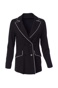 Kate Cooper Jacket with Contrast Piping cs24147