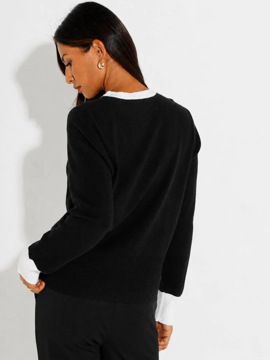Kate And Pippa Aspen Bow Knit