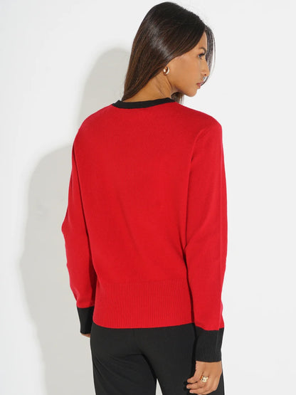 Kate And Pippa Aspen Bow Knit