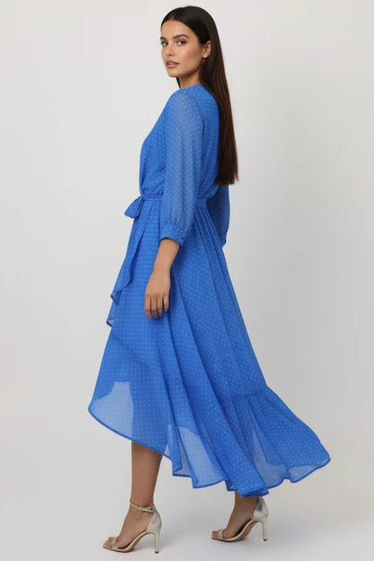 Kate And Pippa Ballerina mock wrap dress