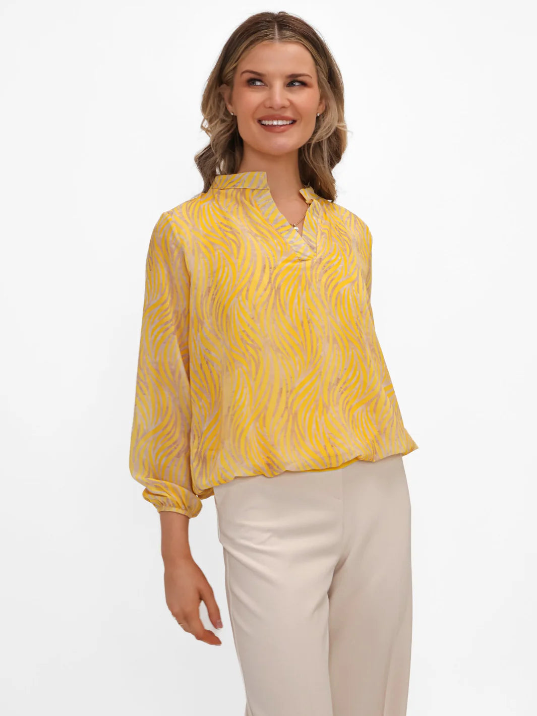 Kate And Pippa Bella Band top in sunshine Lemon