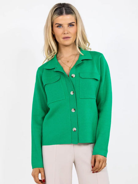 Kate And Pippa Dani Short Button Cardigan with Collar. All Colours