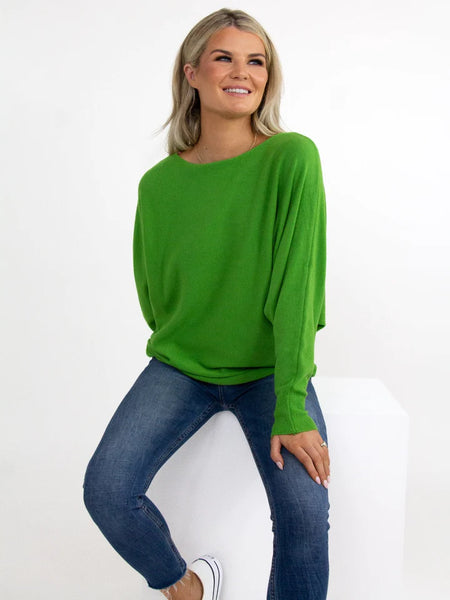 Kate And Pippa Milano Supersoft Batwing Knit all colours