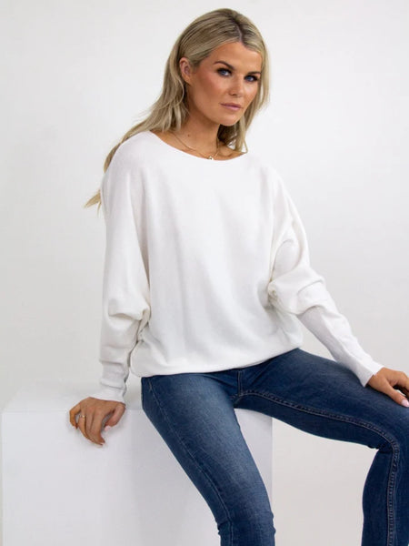 Kate And Pippa Milano Supersoft Batwing Knit all colours