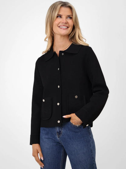Kate and Pippa Black Emily Cardigan
