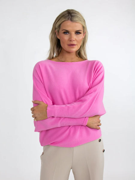 Kate And Pippa Milano Supersoft Batwing Knit all colours