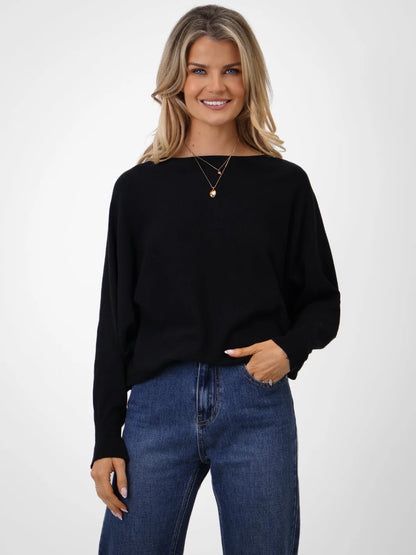 Kate And Pippa Milano Batwing Jumper. All Colours