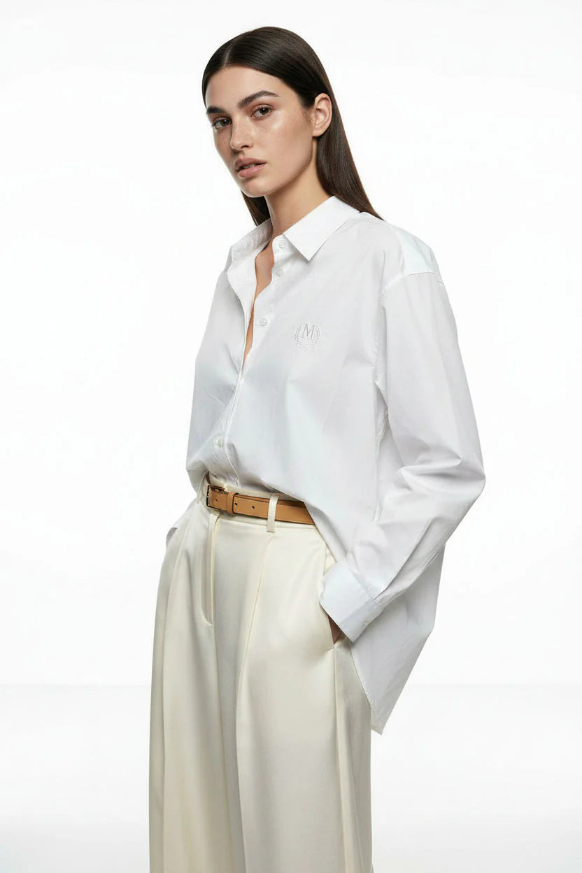 Marc Angelo Crisp White Shirt  42307