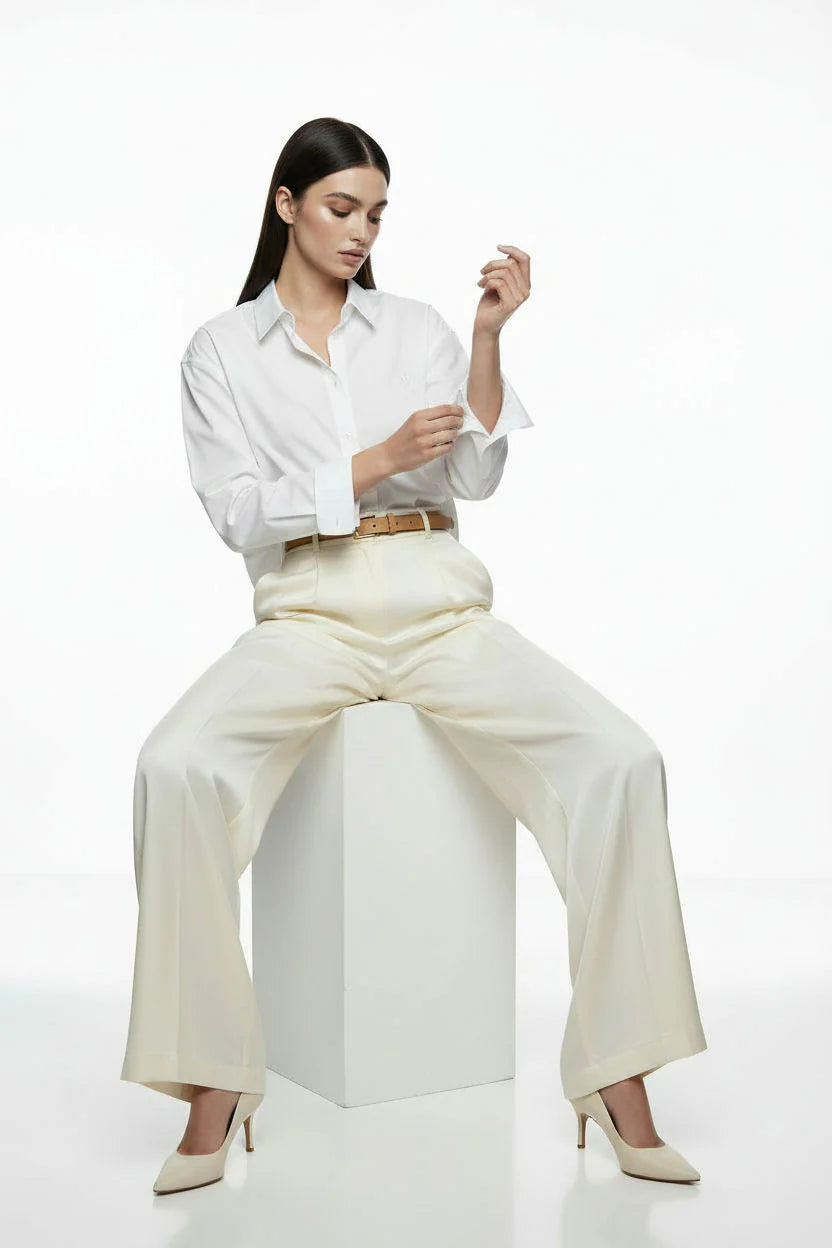 Marc Angelo Crisp White Shirt  42307