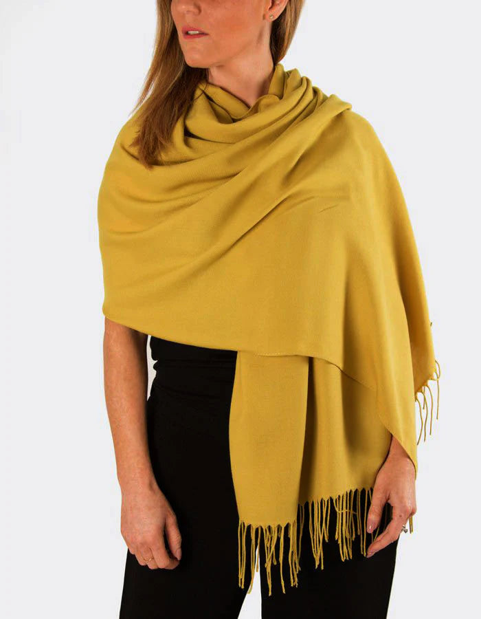 Cashmere blend Pashmina Wrap . All colours