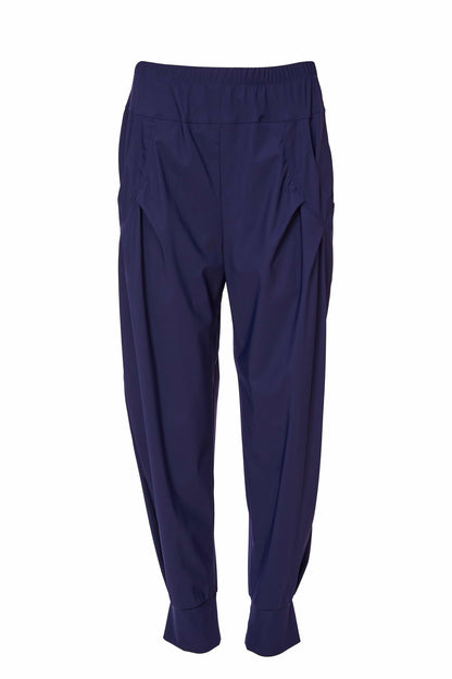 Naya Iconic Travel Fabric Cuff Hem Trousers in Ash or French Blue  Npa26101