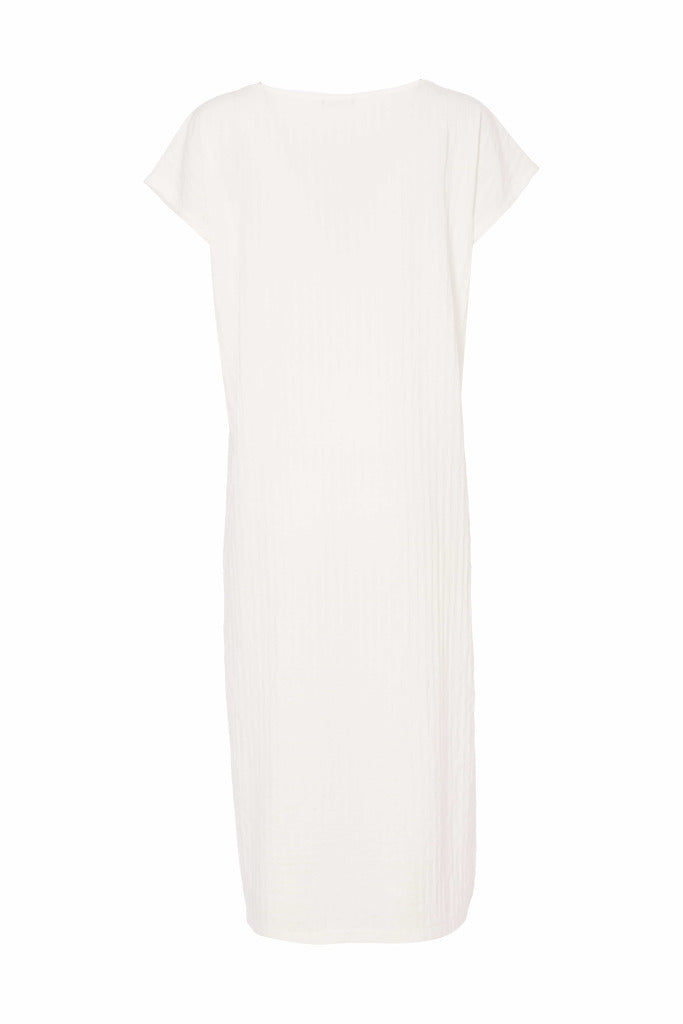 Naya Brush stroke long tunic with deep side splits Nas25117