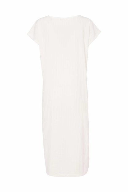 Naya Brush stroke long tunic with deep side splits Nas25117