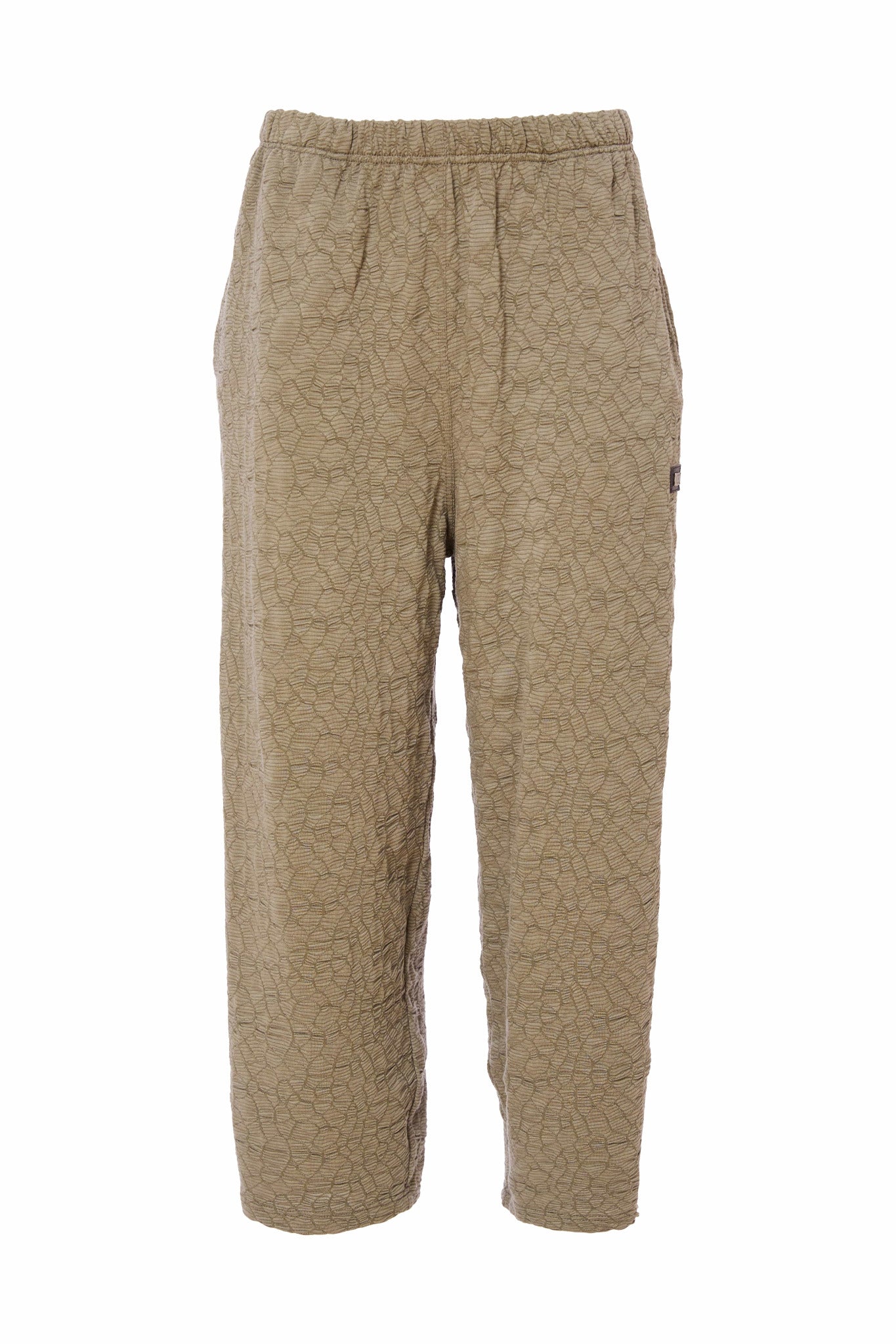 Naya Bubble fabric Crop trouser in Army Green or Silver  Nas25219