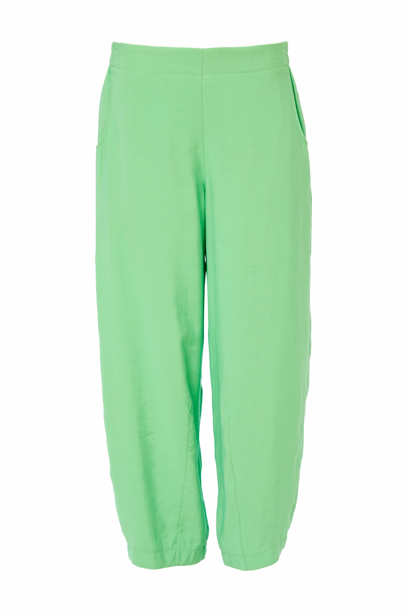 Naya tapered leg trousers with pocket in green Nas25295