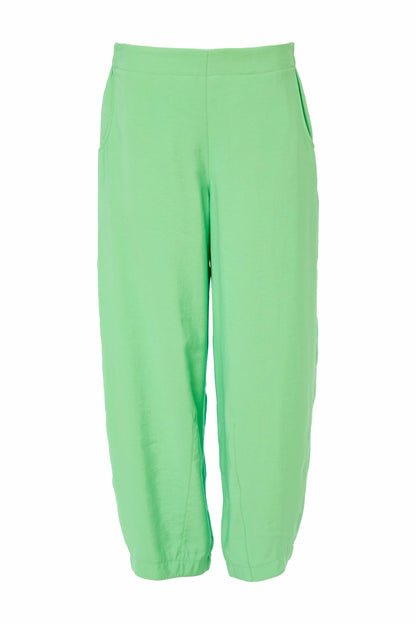 Naya tapered leg trousers with pocket in green Nas25295